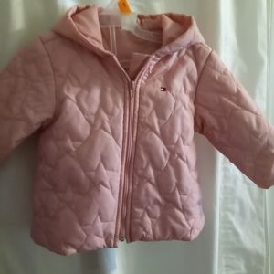 NWOT! GIRLS TOMMY HILFIGER PINK JACKET!